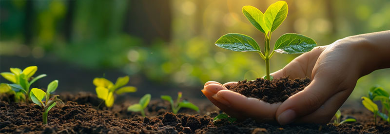 Planter un arbre en hommage à Mme Livia Roux de reilhac née Sanson